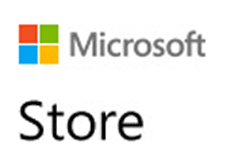 Clique para abrir Microsoft Store loja