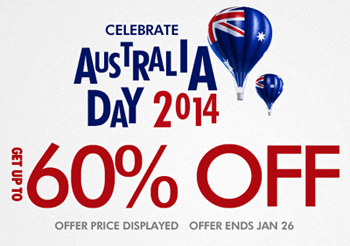 Milanoo: Australia Day 2014 Sale 60% Off