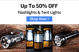 MiniInTheBox: 50% Off Flashlights