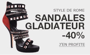 Milanoo: Sandales Gladiateur-40%