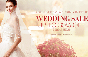 Milanoo: 30% Off WEDDING SALE