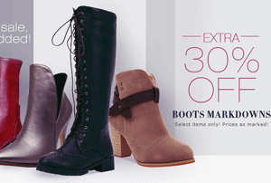Milanoo: 30% Off Fall Sale Boots