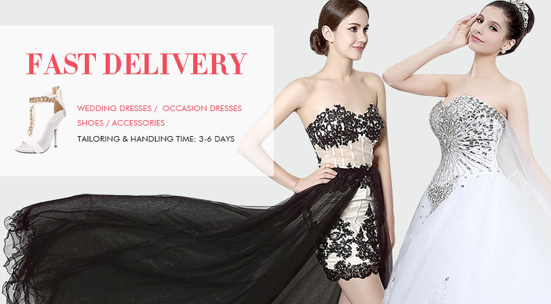 Milanoo: Fast Delivery On Selected Items