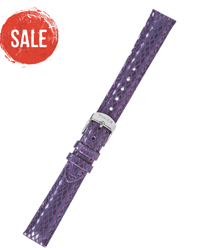 Timex: 50% Off Purple Metallic Leather Strap 16mm