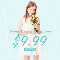 Rose Gal: Spring Dresses From $9.99 + Free Shipping