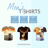 Rose Gal: $5 Off Men's T-shirts + Free Shipping