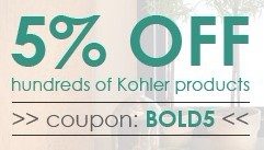 Faucet: 5% Off On Kohler Product