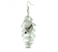 SuperJeweler: $43 Off Silver Tone Lightweight Floral Earrings  Retail Price:$49.99, Now Only $6.99