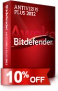 BitDefender: 10% Off Antivirus Plus 2012 3PC 1 Yr