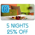 Beacon Hotel: Stay 5 Nights Get 25% Off