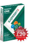 Kaspersky: Save £20 On Kaspersky ONE