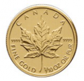 Profit Trove: Buy 1/10oz Canadian Maple Leaf Gold Coin Just 193.80