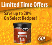 Mr. Beer: Up To 20% Off Brewmaster Selected Limited Time Offer Recipes