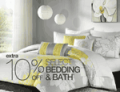 Overstock: 10% Off Selec Bedding And Bath