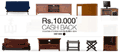 Jabong: ₹10,000 Cash Back On Purchase Of  Furniture Worth ₹35,000+