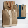 Red Envelope: 62% Off Leather Canvas Tote + Free Shipping