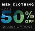 Jabong: Up To 50% Off Men Clothing