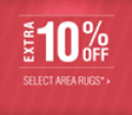 Overstock: Extra 10% Off Select  Area Rugs