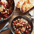 Ozonator: Halibut And Chorizo Stew With Garlic Toasts Recipe