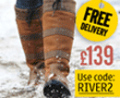 Robinsons: Free Delivery £139 On Dublin River Boots