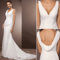 LightInTheBox: 55% OFF Trumpet/Mermaid V-neck Court Train Chiffon Wedding Dress