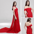 LightInTheBox: 70% OFF Chiffon Trumpet/Mermaid One Shoulder Sweep Train Evening Dress Inspired By Ksenia Solo