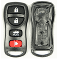 CarAndTruckRemotes: Purchase 4 Button Nissan And Infiniti Replacement Case/shell With Rubber Pad For Only $14.95