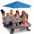 Little Tikes: $12.99 Off The Fold 'n Store Picnic Table With Market Umbrella