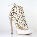 Shoes Pie: 60% Off Fashionable Cut-Outs Peep-toe Stiletto Heels