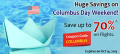 Globester: Up To 70% Off + Extra $10 Off Columbus Day Weekend Flights