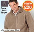 Chums: £20.00 Off Borg Lined Zipper