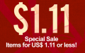 BuyinCoins: Items For $1.11 Or Less -- Special Sale