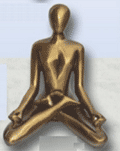 Everything Yoga: 37% Off Figurine In Lotus Pose Large Bronz