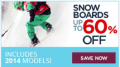 SnowBoards: Boards: 60% Off