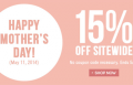 Vogue Wigs: Happy Mother's Day 15% Off Sitewide