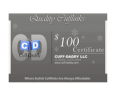 Cuff-Daddy: Cuff-Daddy Gift Certificates