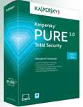 Kaspersky: $25 Off PURE 3.0 Total Security