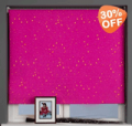 Order Blinds: Up To 30% Off Pink Blackout Roller Blind