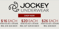 Rochester Clothing: Jockey Underwear $26.00 Or $16.00 Each When You Buy 2