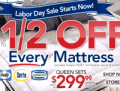 Sleepys: Up To $50 Off Every Mattress