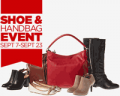 JCPenney: Up To 40% Off  Shoe & Handbag Event