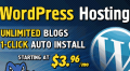 Gorilla Themes: WordPress Hosting Unlimited Blogs 1-click Auto Install Starting At $3.96/mo