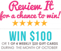 All About Dance: Write A Review&WIN $100 Or 1 Of 4 Weekly $25 Gift Cards