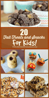 Pintsized Treasures: 20 Fun Fall Snacks And Treats For KIDS — Plus $500 Paypal Cash Giveaway! — 4 WINNERS!