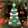 Lillian Vernon: Glitter Tree Ornament For $9.99