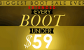 BakersShoes: Biggest Boot Sale Under $59