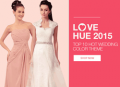 Milanoo: Shop 2015 Top 10 Hot Wedding Color Theme