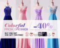 Milanoo: Up To 40% Off Colorful Prom Dresses