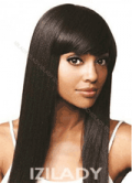 Izilady: 50% Off 16" Yaki Straight Human Hair Wigs