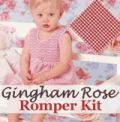 Martha Pullen: $17.95 Gingham Rose Romper Kit